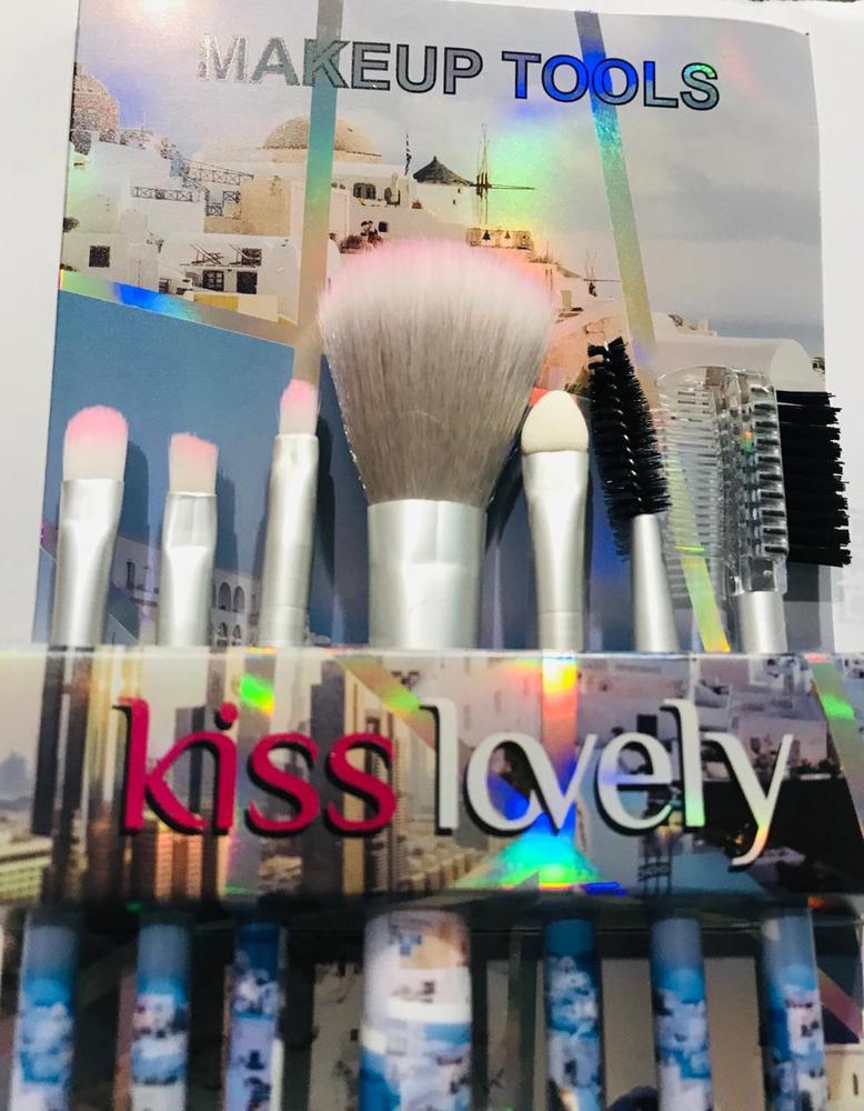 Makeup Brush Set | Pack of 7 Professional Brushes | Soft Synthetic Fibre & Durable Handle