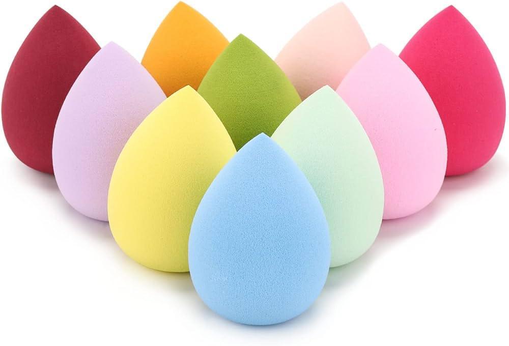 Makeup Beauty Blender Foundation Sponge – Pack of 3, Super Soft & Bouncy, Reusable, Seamless Coverage