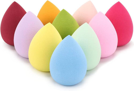 Makeup Beauty Blender Foundation Sponge – Pack of 3, Super Soft & Bouncy, Reusable, Seamless Coverage