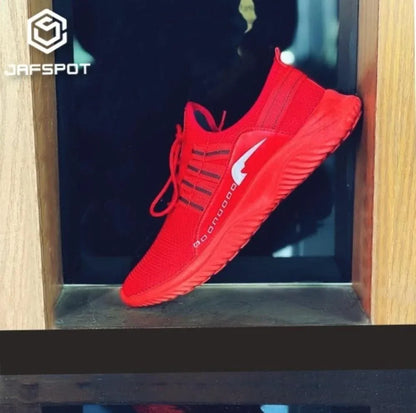 JS Junoon Men’s Running & Walking Casual Shoes JF015 – Red - JSJunoon.com