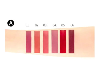 6 Colors Long Lasting Velvet Liquid Lipstick Set | High Pigmented Smudge Proof Matte - JSJunoon.com
