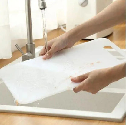 Solid Plastic Chopping Board – Durable Cutting Board for Kitchen Use - JSJunoon.com