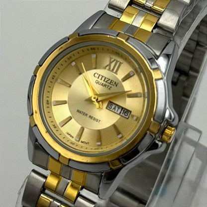Men’s Stainless Steel Analogue Wrist Watch – Round Dial, Quartz, Water Resistant - JSJunoon.com