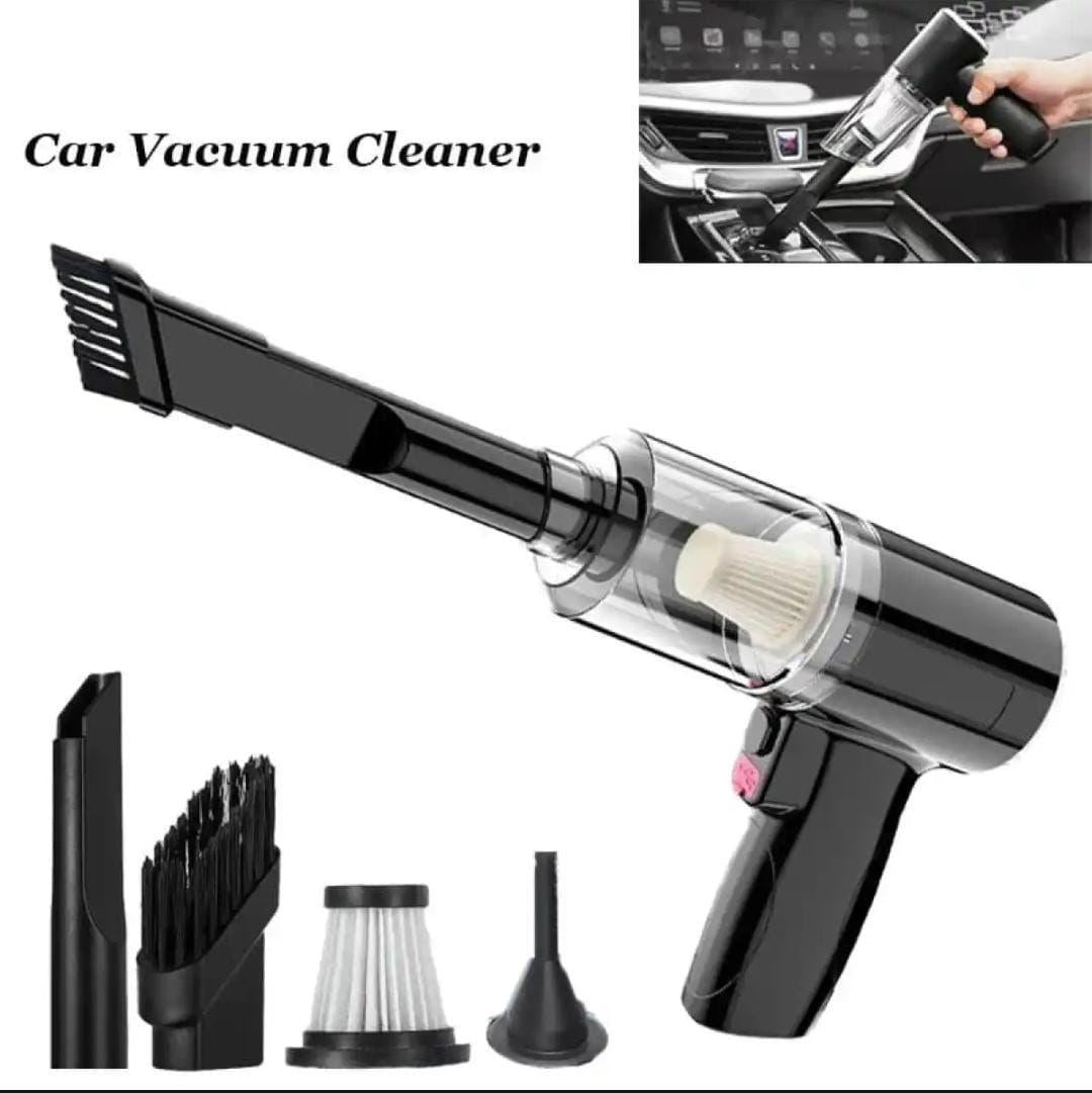 Powerful Black Vacuum Cleaner – Compact, Lightweight & Efficient Home Cleaning Machine