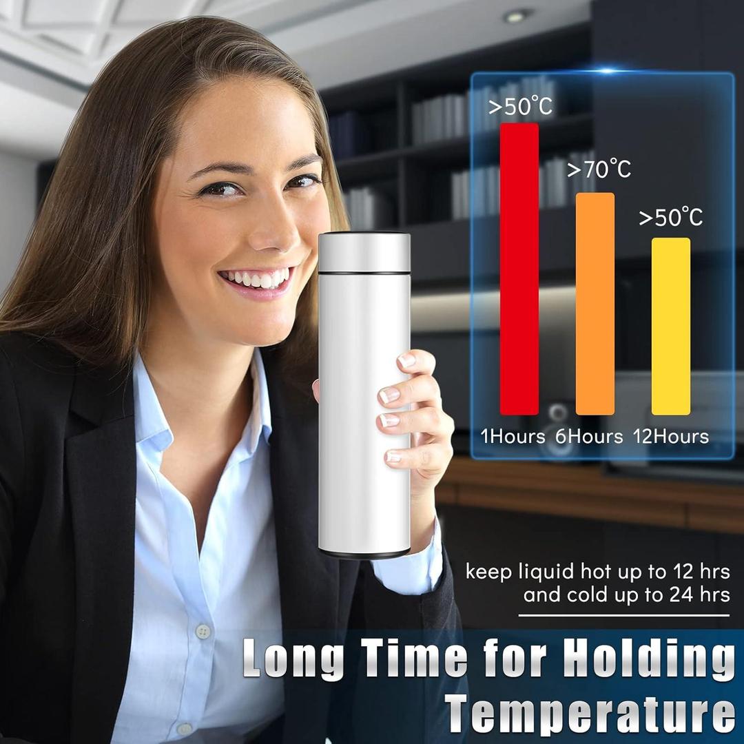 JS Junoon Insulated Temperature Water Bottle – 1 Pc, Gym & Outdoor Use