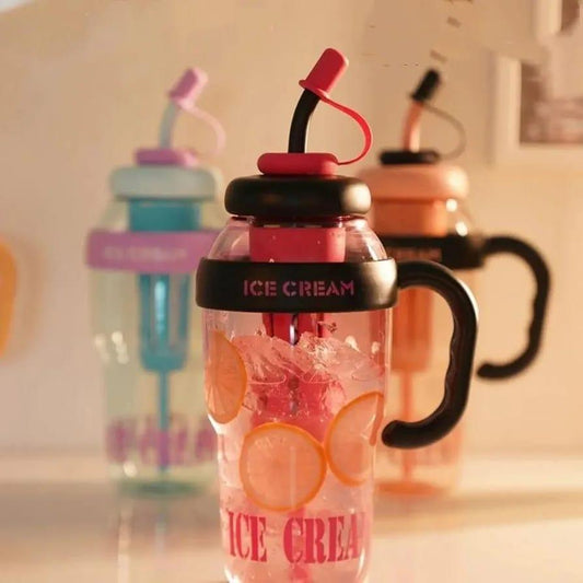 Insulated Water Bottle – BPA-Free ABS Plastic, Leak-Proof Gym & Outdoor Water Bottle | 1 Pc