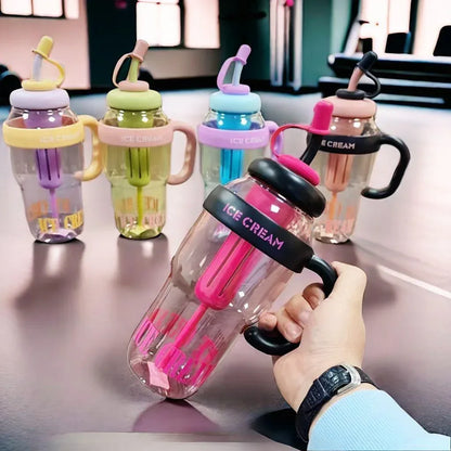 Insulated Water Bottle – BPA-Free ABS Plastic, Leak-Proof Gym & Outdoor Water Bottle | 1 Pc - JSJunoon.com
