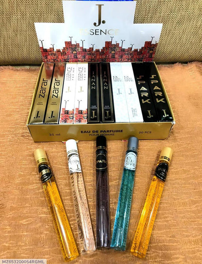 JS Junoon Mood Enhancing Pocket Perfume – Unisex, Woody & Spicy Fragrance, Pack of 6 (35ml Each) - JSJunoon.com