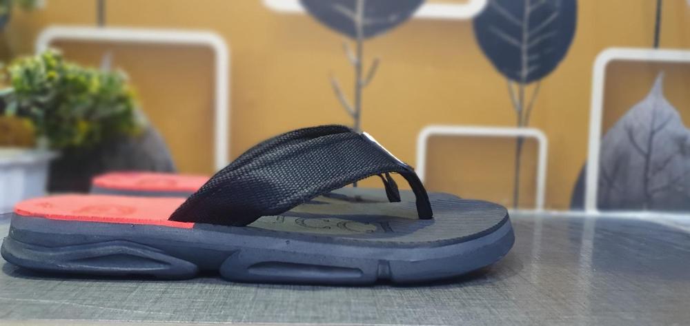 JS Junoon Men’s Rubber Casual Slippers – Printed Design