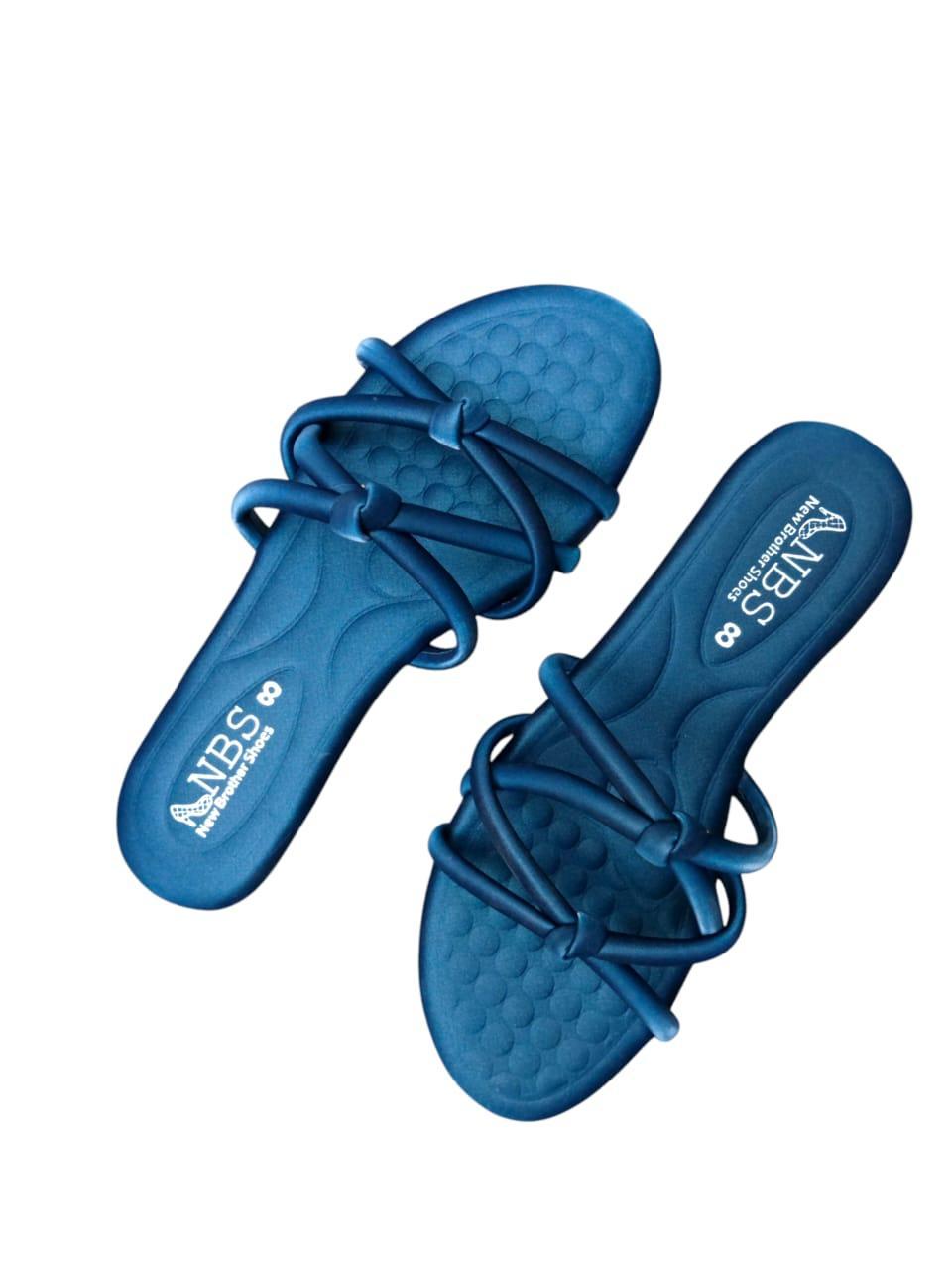 JS Junoon Stylish Women’s Casual Black PVC Flats – Sizes 6–11