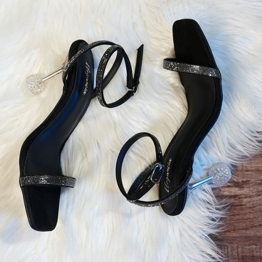 JS Junoon Women’s Stylish Heels – Black, Green, Maroon – Sizes 7–11