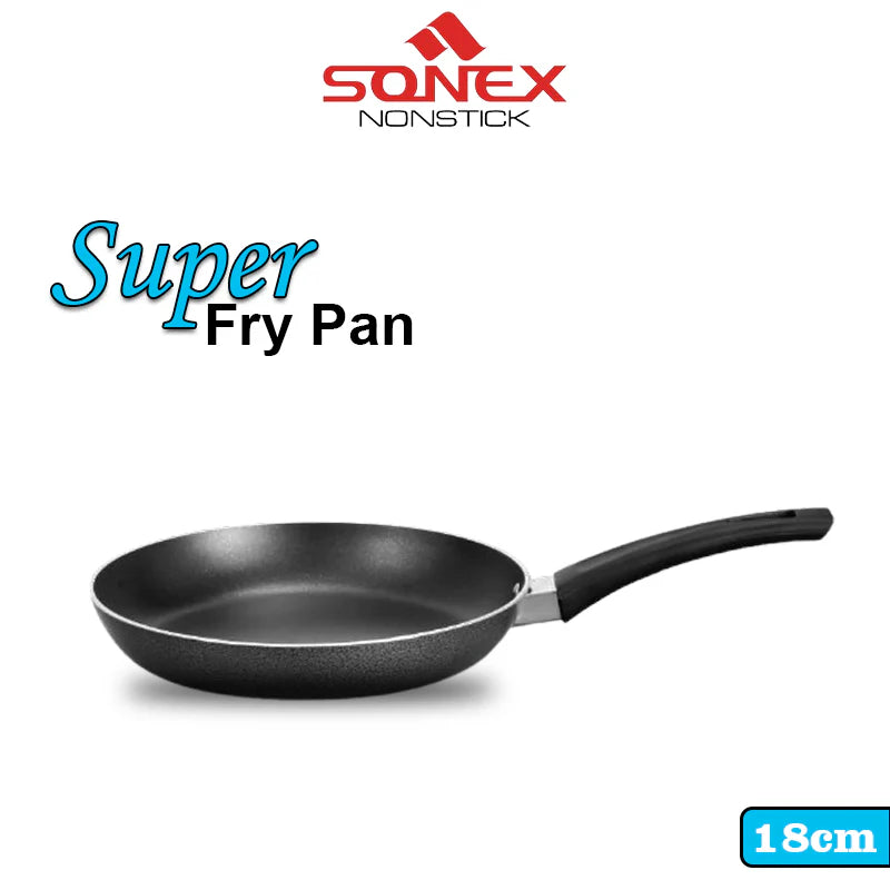 JS Junoon Sonex Nonstick Super Frypan – 18/20/22 cm Premium Cooking Pan