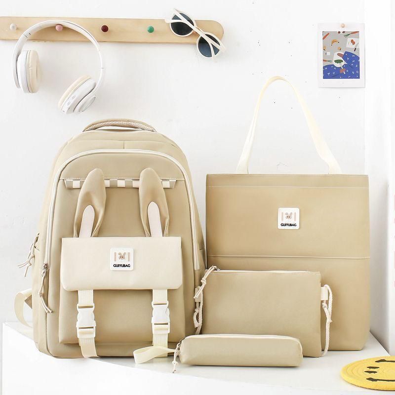 4Pcs Premium School Bag & Backpack Set for Girls – Imported Collection