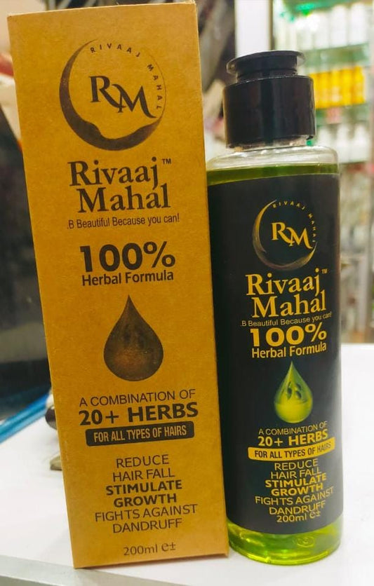 Rivaaj Mahal Hair Oil – Reduce Hair Fall & Stimulate Growth
