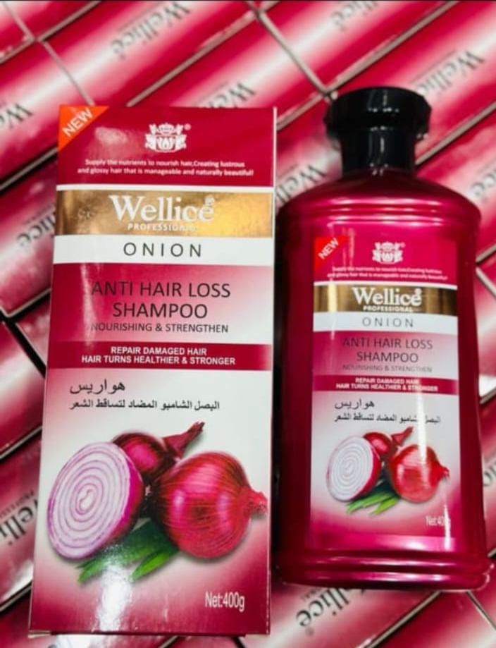 Wellice Onion Anti-Hair Loss Shampoo
