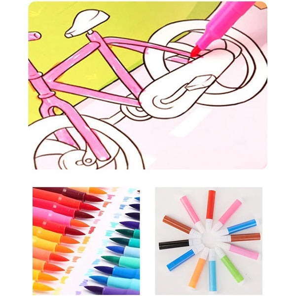 42Pcs Kids Drawing Colours Art Set – Non-toxic, Bright & Vibrant Colors for Creative Art & Craft