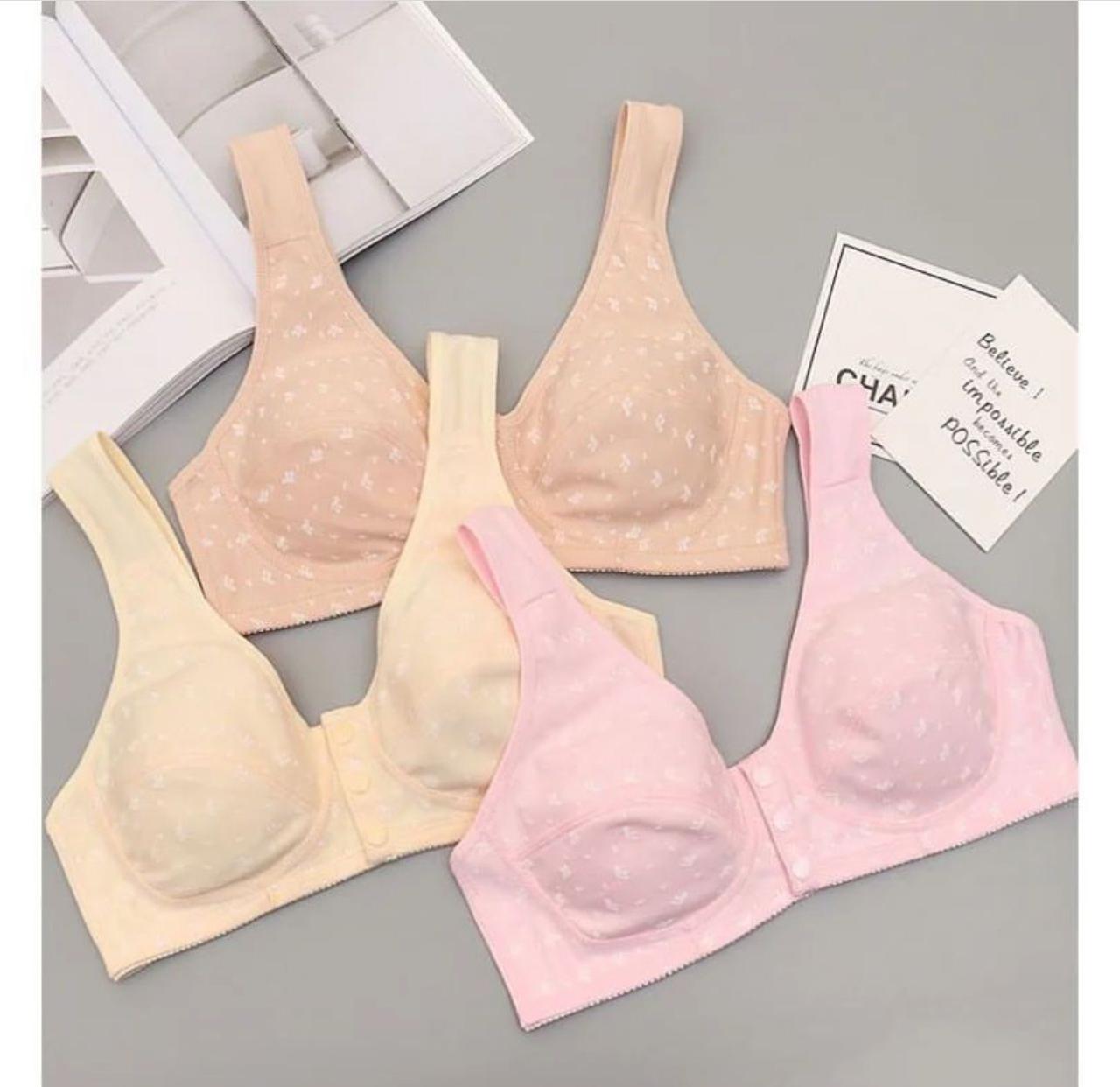 Fancy China Imported Front Open Foam Biddies – Premium Quality, Comfortable Fit, Multiple Colors