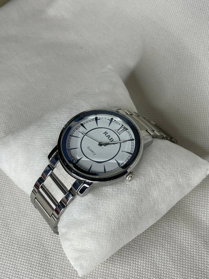 JS Junoon Steel Silver Men’s Wrist Watch – Elegant Design, Durable & Stylish Timepiece - JSJunoon.com