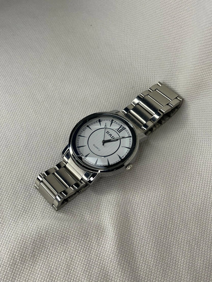 JS Junoon Steel Silver Men’s Wrist Watch – Elegant Design, Durable & Stylish Timepiece - JSJunoon.com