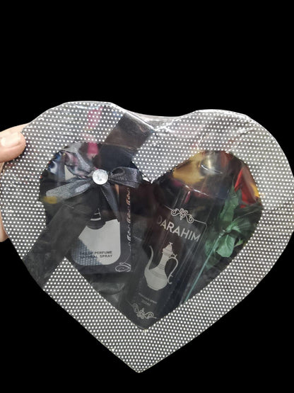 Pack of 2 – Heart Perfume and Body Spray Gift Set – Long-Lasting Fragrance – Ideal for Gifting – Rs. 1200 Each – Bulk Discount Available - JSJunoon.com