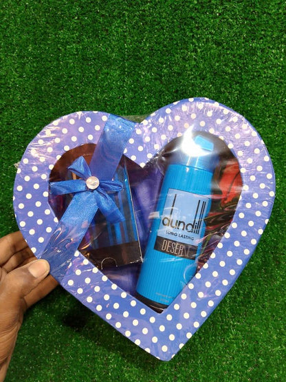 Pack of 2 – Heart Perfume and Body Spray Gift Set – Long-Lasting Fragrance – Ideal for Gifting – Rs. 1200 Each – Bulk Discount Available - JSJunoon.com