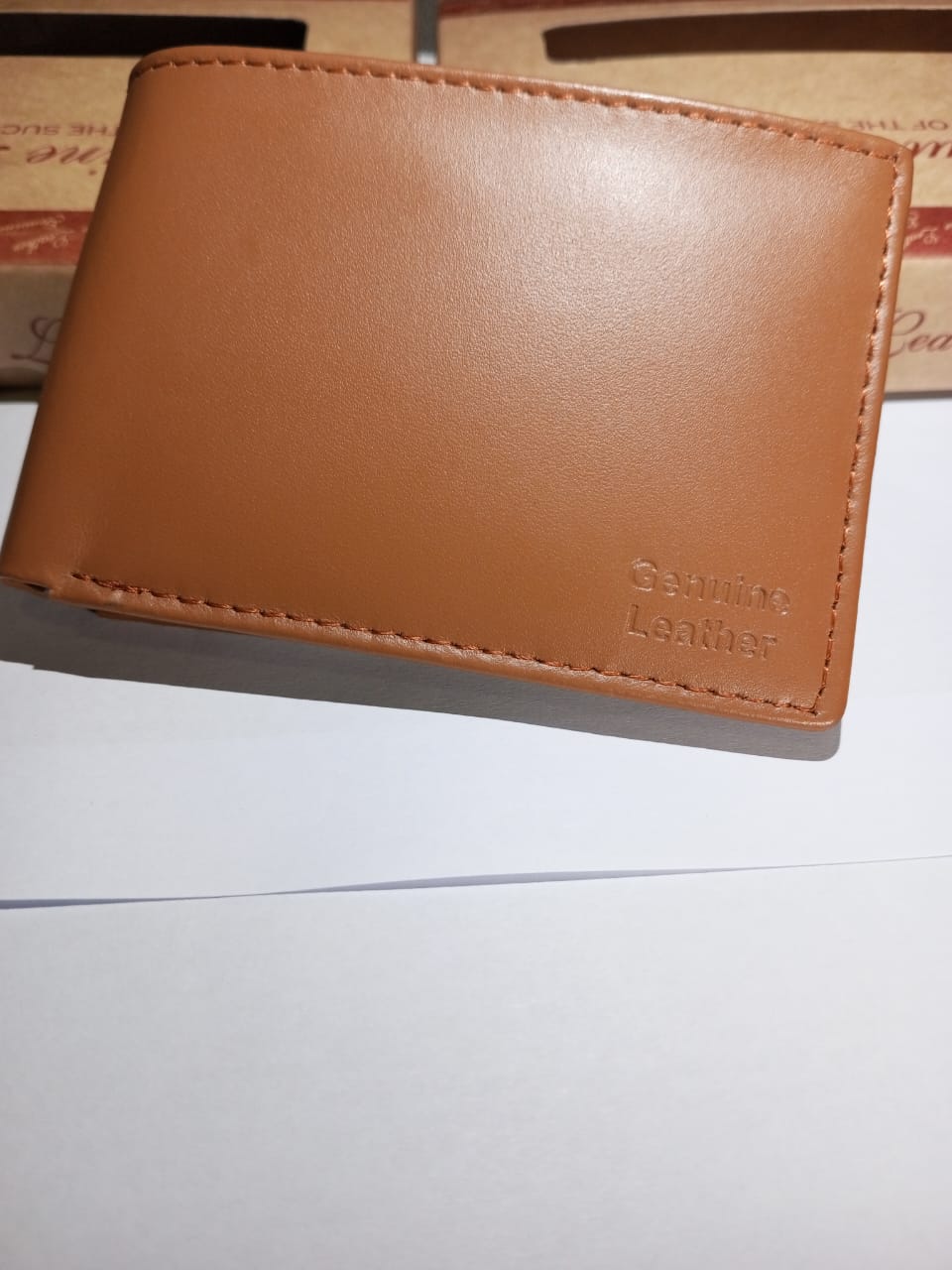 Men’s Premium Cow Leather Wallet – Multicolor, Durable & Stylish, Sleek Design for Cards & Cash