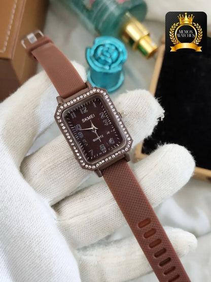 New Rubber Strap Watch for Girls - Unique Dial, Attractive Colors, Stylish Women’s Accessory - JSJunoon.com