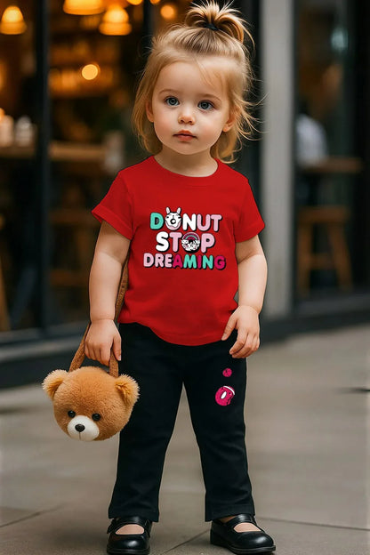 Kids Tracksuit Pack of 2 (T-Shirt & Trouser) | High Quality Fabric with 3D Digital Print | Sizes 1–8 Years - JSJunoon.com