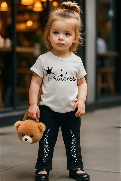 Kids Tracksuit Pack of 2 (T-Shirt & Trouser) | High Quality Fabric with 3D Digital Print | Sizes 1–8 Years - JSJunoon.com