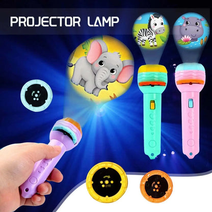 Kids Projection Flash Torch – Fun Light & Image Projector - JSJunoon.com