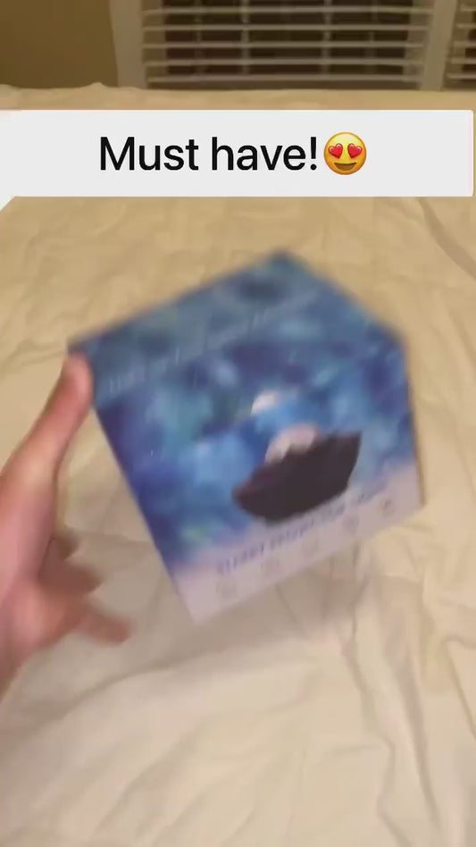 Galaxy Star Light Projector with Music Speaker & Remote – Big Bowl Design