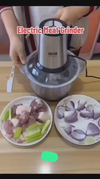 800W Electric Meat Grinder & Food Chopper 8835 – Stainless Steel Blades, Multipurpose Grinder for Meat, Vegetables & Fruits
